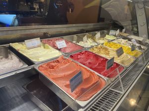   at Gelarto Rosa - Szent István in Budapest