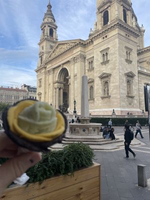   at Gelarto Rosa - Szent István in Budapest