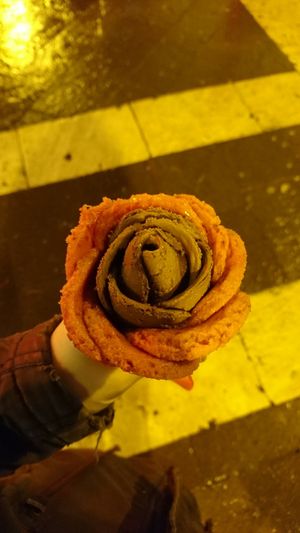 Chocolate Banana and Buckwheat Cherry at Gelarto Rosa - Szent István in Budapest