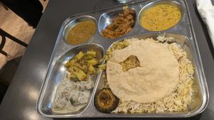 Vegan tali at Palmyra in Oslo