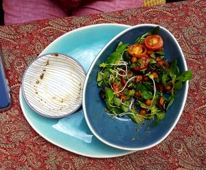 Half eaten haha eastern salad! at OKO - Cultural Melting Point in Amsterdam