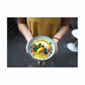 vegan granola  at OKO - Cultural Melting Point in Amsterdam