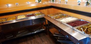 The buffet at Nawab in Wilmington
