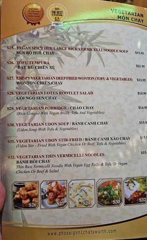  at Pho Saigon 1 in Chatsworth