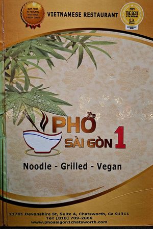  at Pho Saigon 1 in Chatsworth
