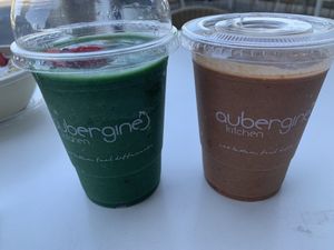 Immune Booster and chocolate milk   at Aubergine & Company in Lehi