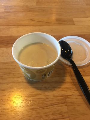 Cauliflower Soup at Aubergine & Company in Lehi