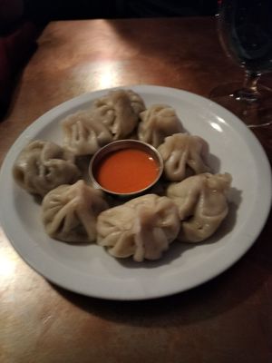 Momo at Durbar Square Restaurant in Portsmouth