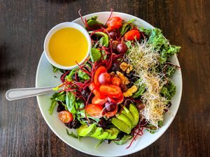   at Something Vegan in Toluca Lake