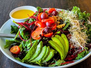   at Something Vegan in Toluca Lake