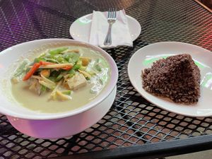   at Something Vegan in Toluca Lake