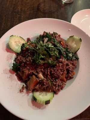 Fried rice  at Something Vegan in Toluca Lake