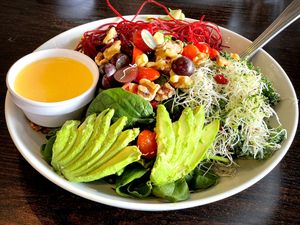   at Something Vegan in Toluca Lake