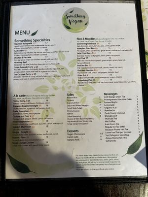   at Something Vegan in Toluca Lake