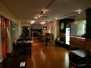 inside at Something Vegan in Toluca Lake