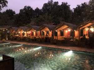   at Chookie's Beer Garden in Ninh Binh