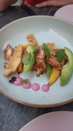 Tartaar vegan garnalen at NUL73 in Den Bosch