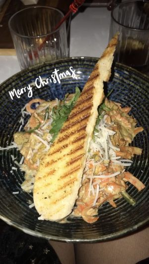 Pesto pasta at NUL73 in Den Bosch