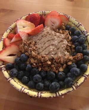 Beautiful, colorful, real food at Java Juice House in Johnson City