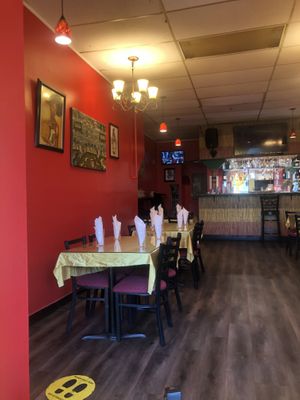 Interior   at Fassil Restaurant in Vancouver