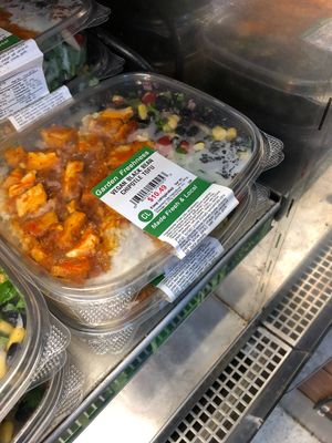 Tofu and beans at ORD - Fresh Market on the Go - T1 in Chicago