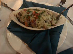 Impossible Sheppard’s Pie at Skopelos in Pensacola