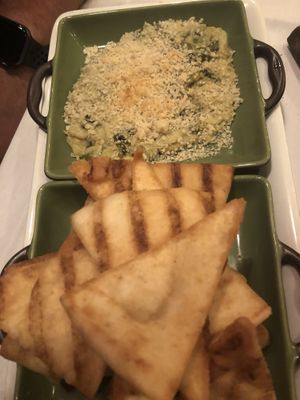 Artichoke dip at Skopelos in Pensacola