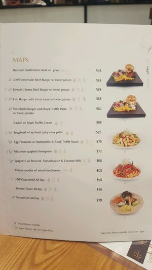 Menu - Mains at 2DP - 2DecimalPlaces in Kowloon