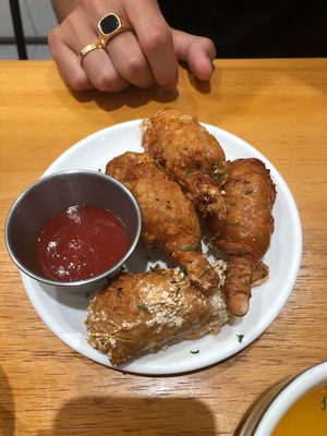 Fried “chicken” at 2DP - 2DecimalPlaces in Kowloon