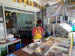 Always respect your vegan chef  at Veg Buffet - Maybe closed in Phitsanulok