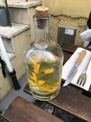 infused water for free  at My Mother's Daughters  in Lisbon