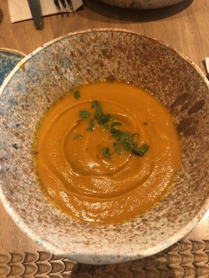 soup of the day (3€)  at My Mother's Daughters  in Lisbon