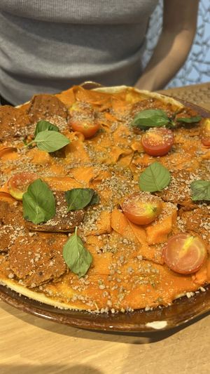 Pepperoni pizza  at My Mother's Daughters  in Lisbon