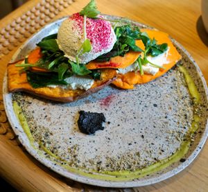 Toast no bread at My Mother's Daughters  in Lisbon