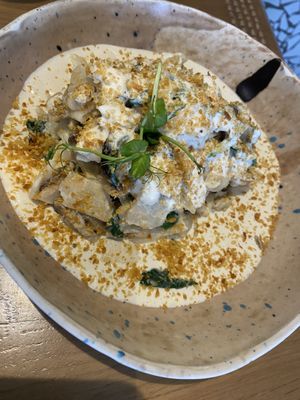 Celeriac special  at My Mother's Daughters  in Lisbon