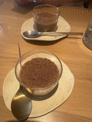 Chocolate moussee  at My Mother's Daughters  in Lisbon