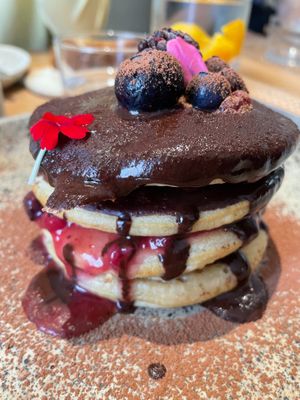 Pancakes at My Mother's Daughters  in Lisbon