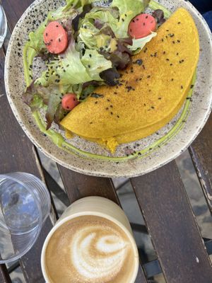 Omelette  at My Mother's Daughters  in Lisbon