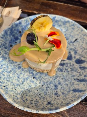 Seasonal raw cake at My Mother's Daughters  in Lisbon