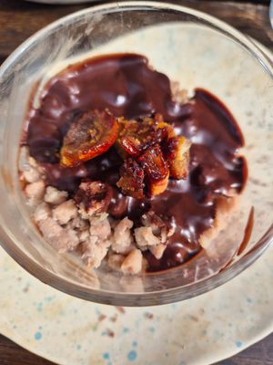 Chestnut puree at My Mother's Daughters  in Lisbon