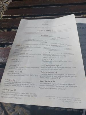 Menú at My Mother's Daughters  in Lisbon