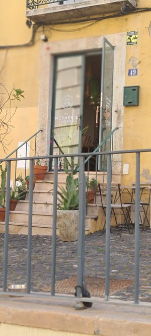 Door at My Mother's Daughters  in Lisbon