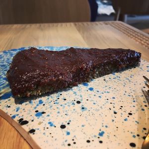 Tart Raw Chocolat and Nuts at My Mother's Daughters  in Lisbon