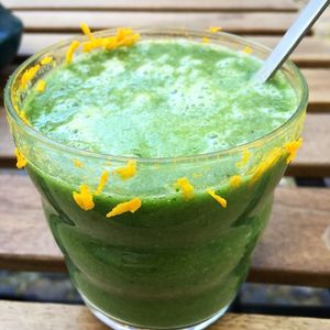 Suco verde  at My Mother's Daughters  in Lisbon