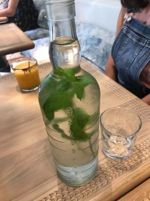 Água aromatizada at My Mother's Daughters  in Lisbon