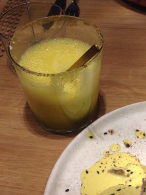 Juice of the day: Pineapple and turmeric at My Mother's Daughters  in Lisbon