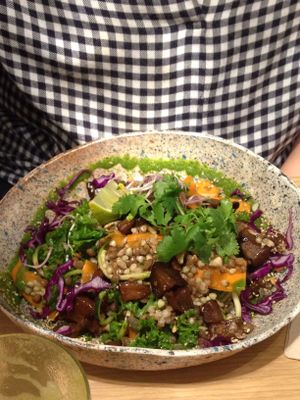 Bowl of the day at My Mother's Daughters  in Lisbon