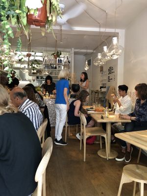 Quaint little restaurant  at My Mother's Daughters  in Lisbon