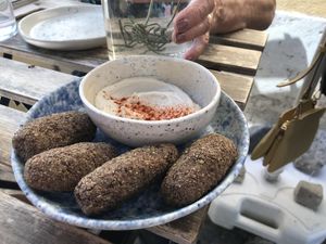 Crocettes at My Mother's Daughters  in Lisbon