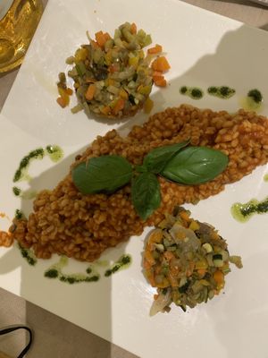 risotto at Ristoro Della Salute in Rome